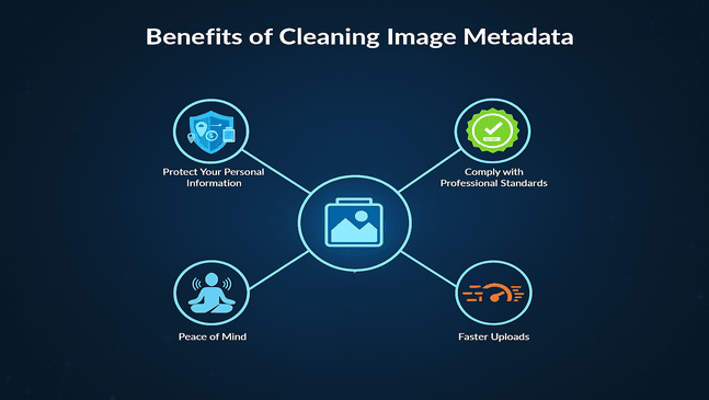 Advantages of Removing Image Metadata to boost security